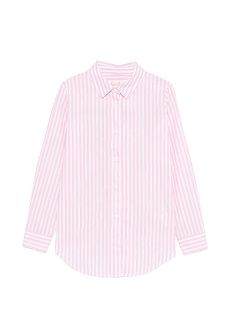 Camicia con stampa SAINT BARTH | BRIG003 MINI BRIGITTE00723L COTTON SB STRIPES V 21